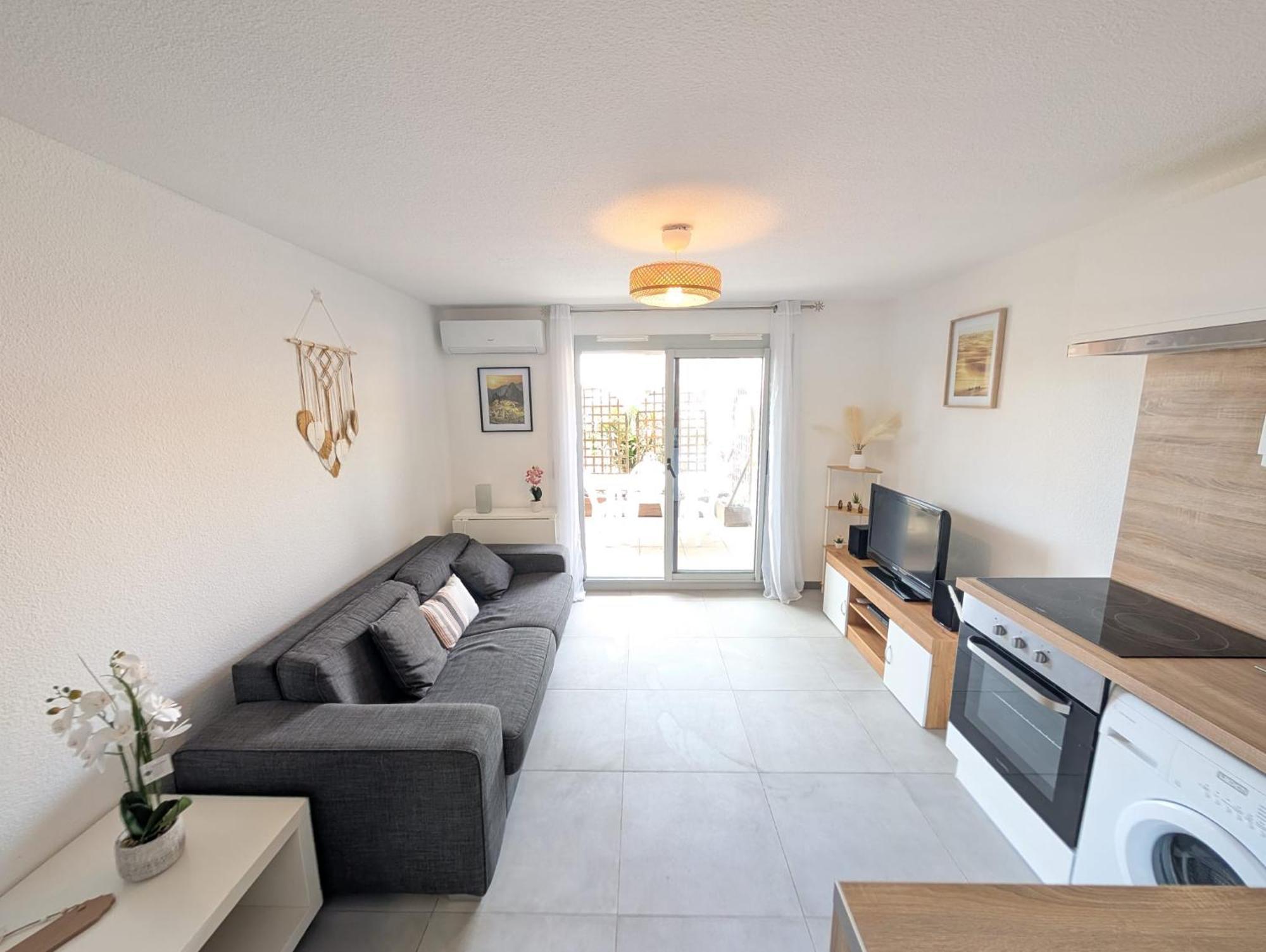 Studio Cabine 4 Personnes Cap D'Adge Agde Exterior foto